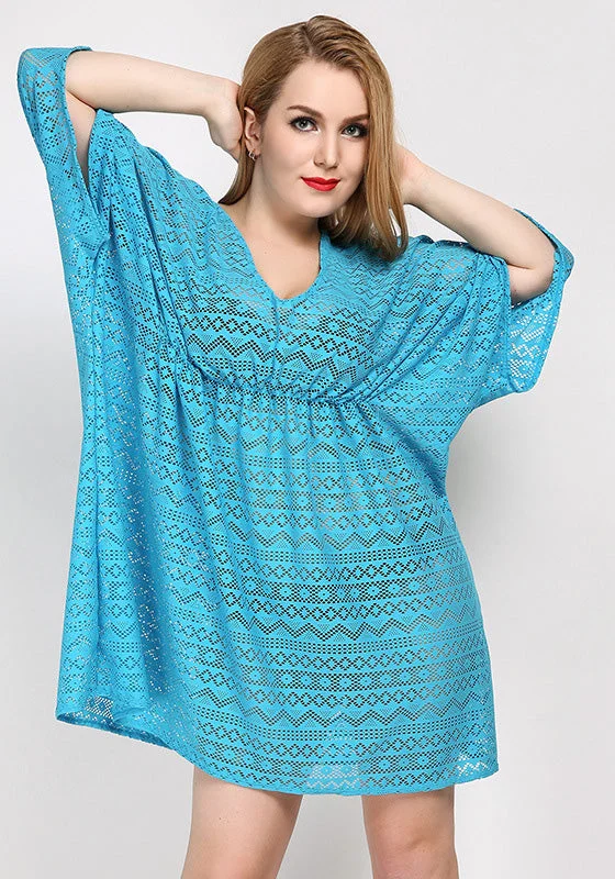 Light - blocking cover ups for privacy on the beachLebes Mesh Pareo Cover-up