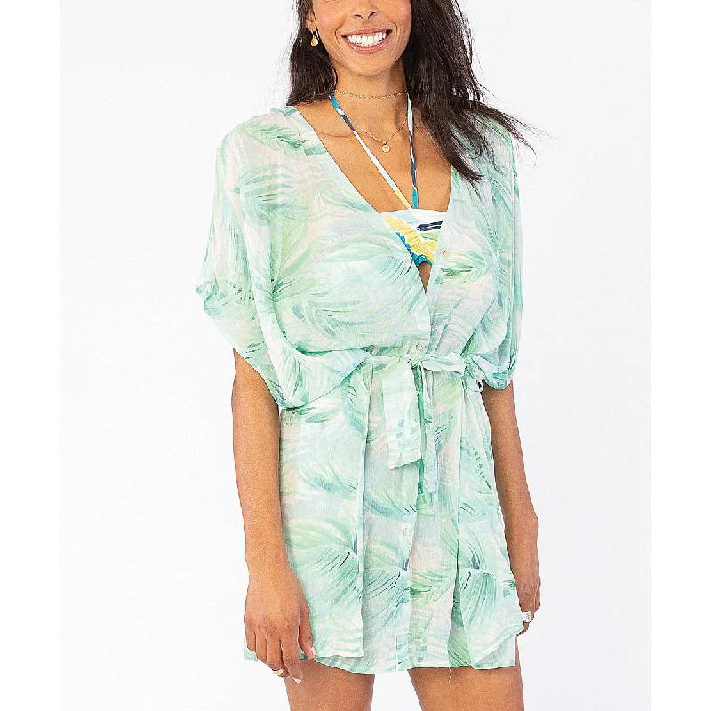 See - through cover ups for a sexy and alluring beach outfitCarve Iris Coverup