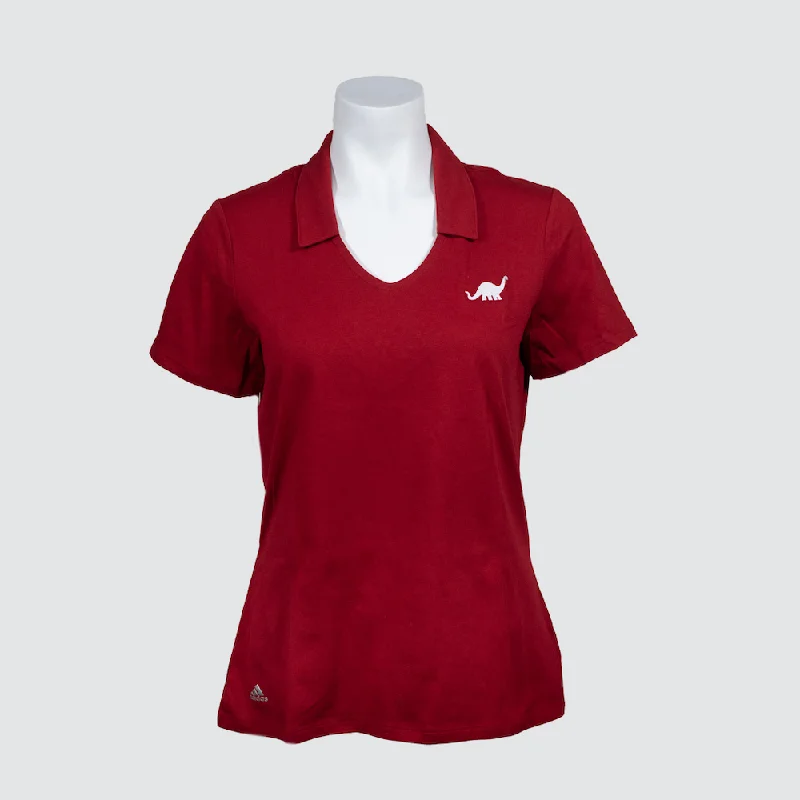 Long - sleeve polo shirt in lightweight polyester for layeringWomen's Adidas® DINO Polo