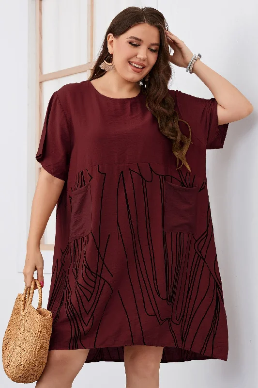 Curvy Casual Sexy Day Dress