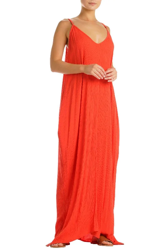 Elan Plus Size Dress Summer Cover Up Long Maxi with Pockets