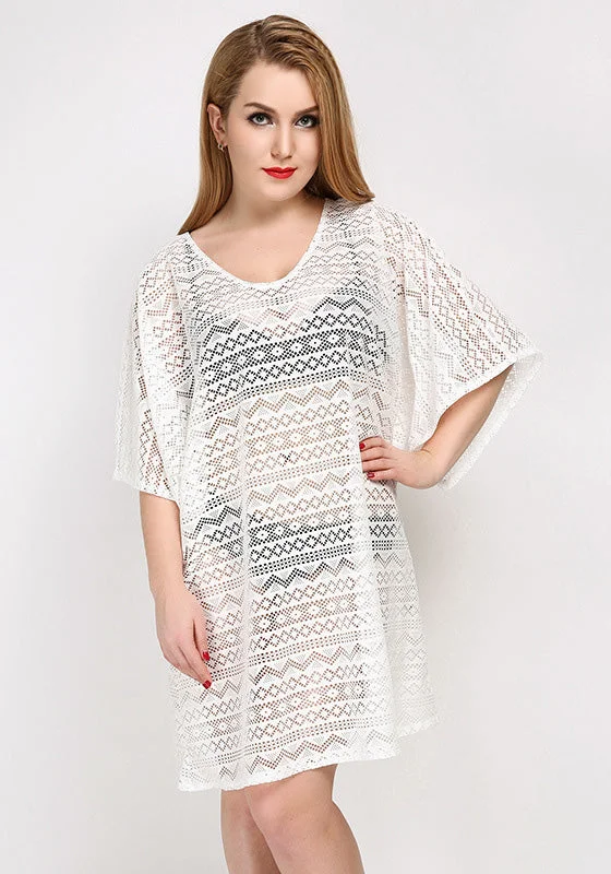 Opaque cover ups for a more modest beach lookDena Tunic Beach Cover Ups