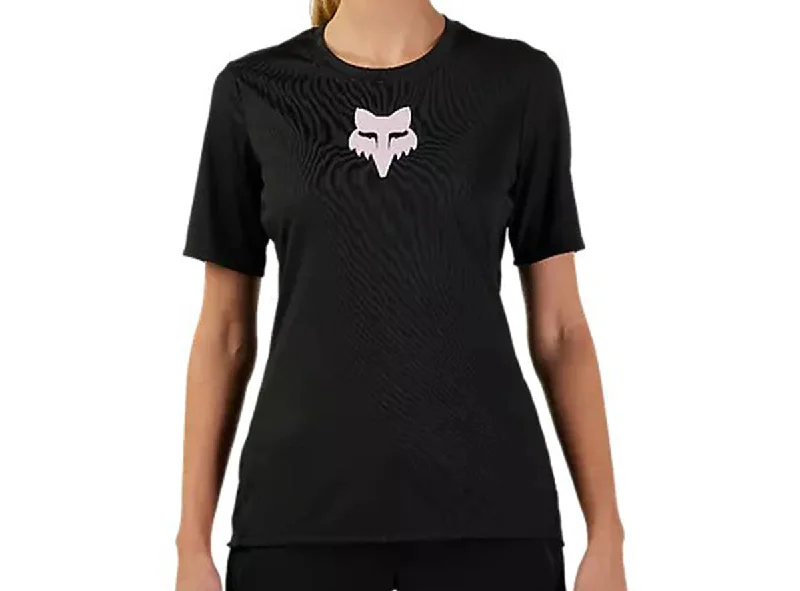 Fox Racing Ranger Short Sleeve MTB Jersey - Foxhead - Womens - Black