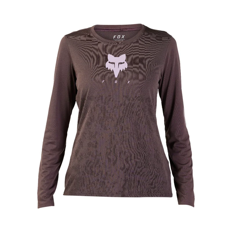 Fox Racing Ranger Tru Dri Long Sleeve MTB Jersey - Womens - Purple