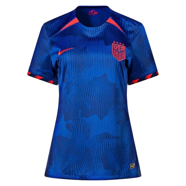 Nike Womens United States 4 Star Away Jersey 23/24 (Hyper Royal/Loyal Blue)