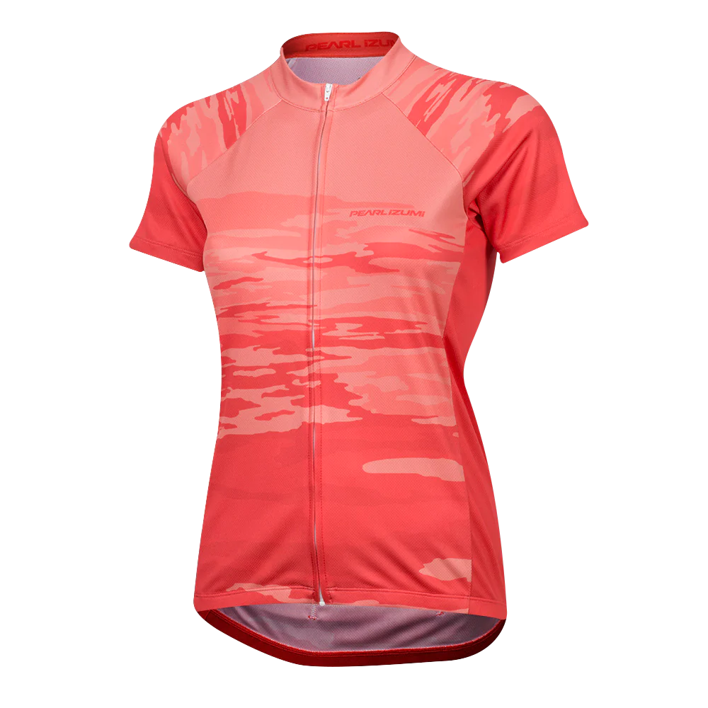 Pearl Izumi Select Escape Short Sleeve Graphic Jersey - Womens - Cayenne Vista