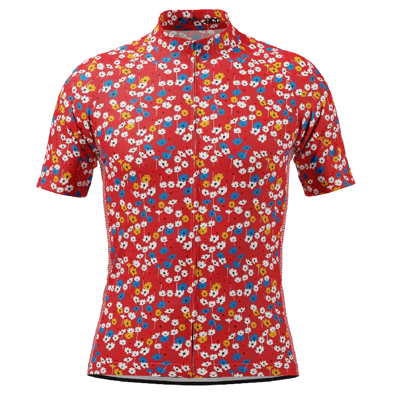 Women's Ditsy Floral Short Sleeve Cycling Jersey