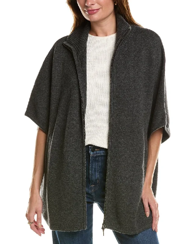 machine washable women cardigan for easy careForte Cashmere Mock Wool & Cashmere-Blend Cardigan