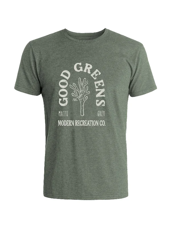 Striped Women T Shirt in a Classic PatternGood Greens Tee - Tobala Heather (Dune)