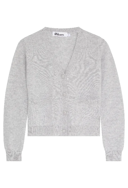 hand knitted women cardigan with artisanal charmSweetie V-Neck Cardigan