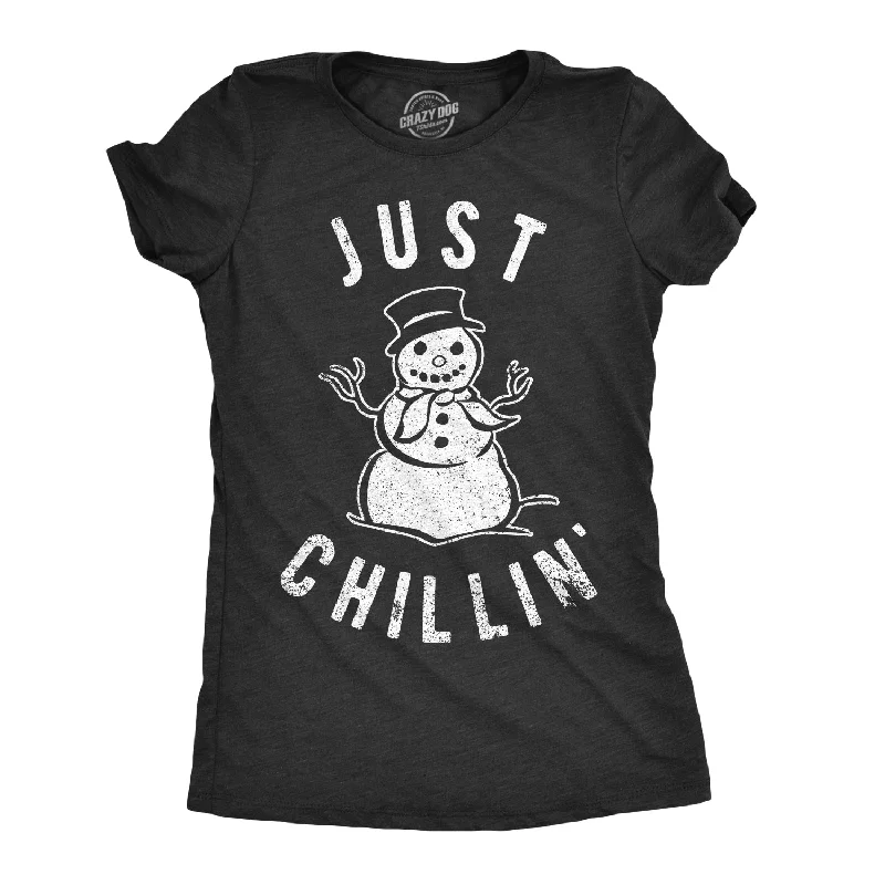 Striped Women T Shirt in a Classic PatternJust Chillin Women's T Shirt