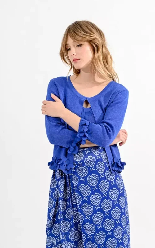 lightweight women cardigan for spring and fallMolly Bracken Bolero Blue Cardigan & Tank Top