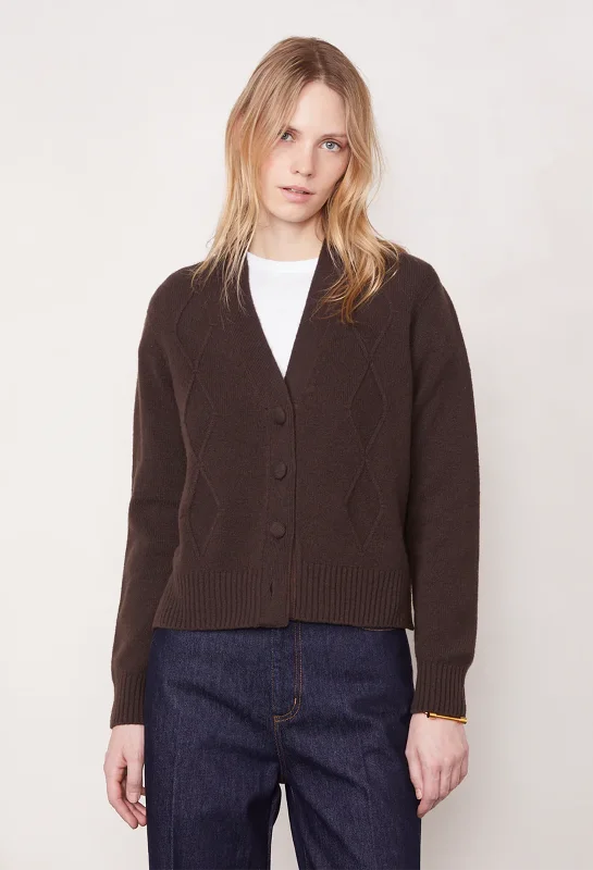 cropped women cardigan to pair with high - waisted jeansSirine Cardigan