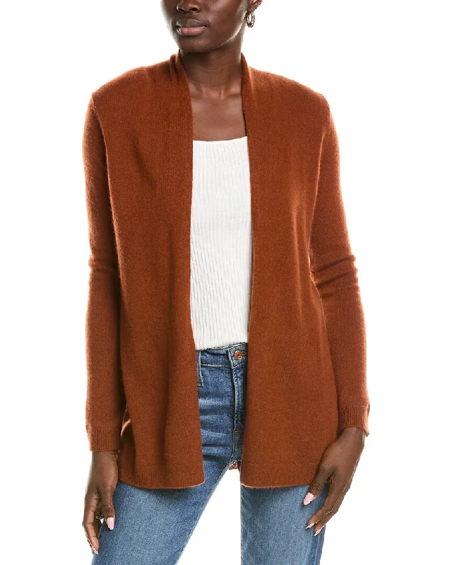 cashmere blend women cardigan for a luxurious feelsofiacashmere Cashmere Drape Cardigan