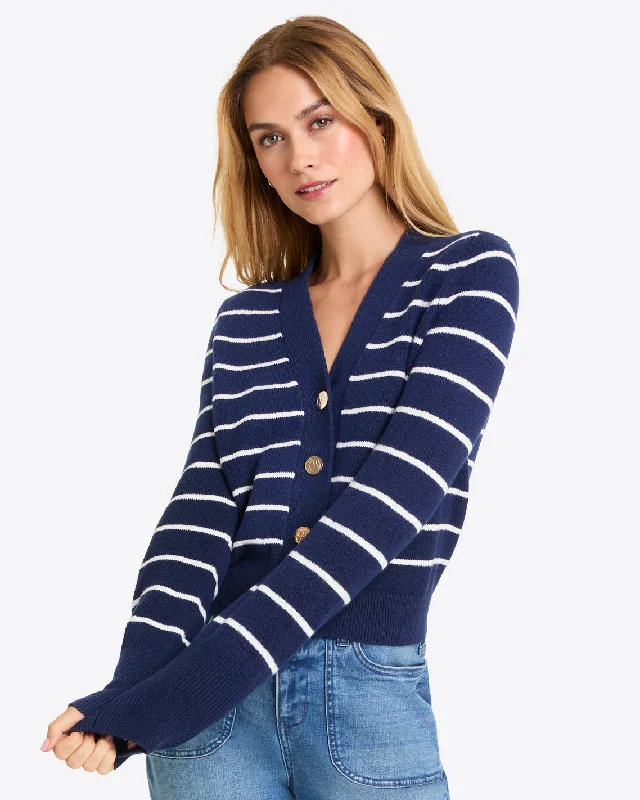 machine washable women cardigan for easy careVarsity Cardigan