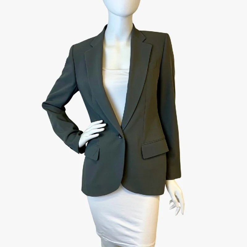 Plus Size Women's Faux Fur - Trimmed Blazers in Black for a Luxurious LookGucci Blazer