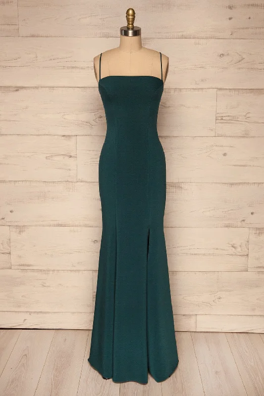 Empire Waist Women Dress to Accentuate the Bust and Conceal the WaistMilena Green | Mermaid Gown