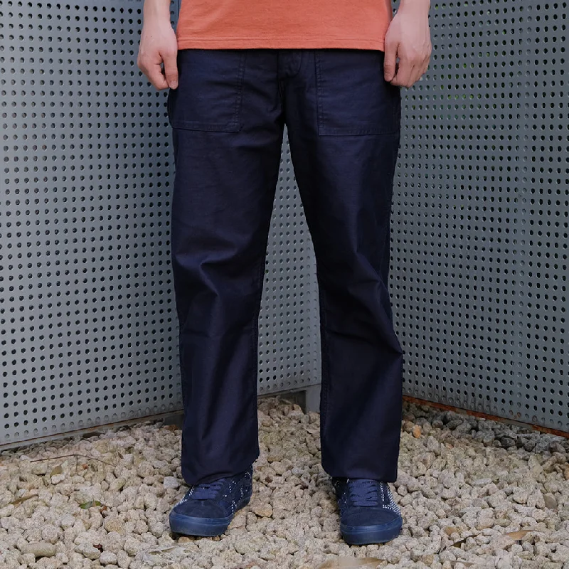 Fullcount Back Satin Utility Trousers (Navy)