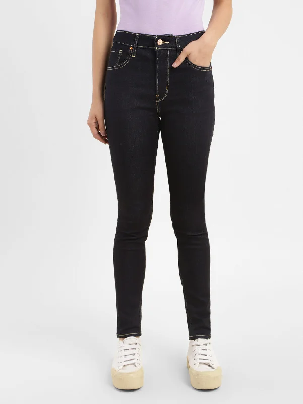 Ripped women jeans for a rebellious and fashion - forward styleWomen's High Rise 721 Skinny Fit Jeans