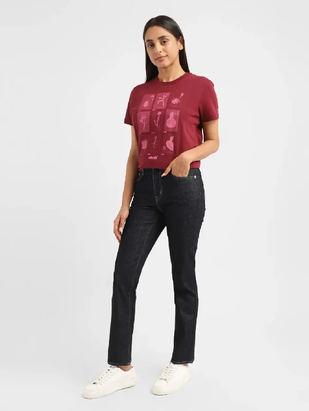 Plus - size women jeans for a comfortable and stylish fitWomen's Mid Rise Noughties Bootcut Jeans