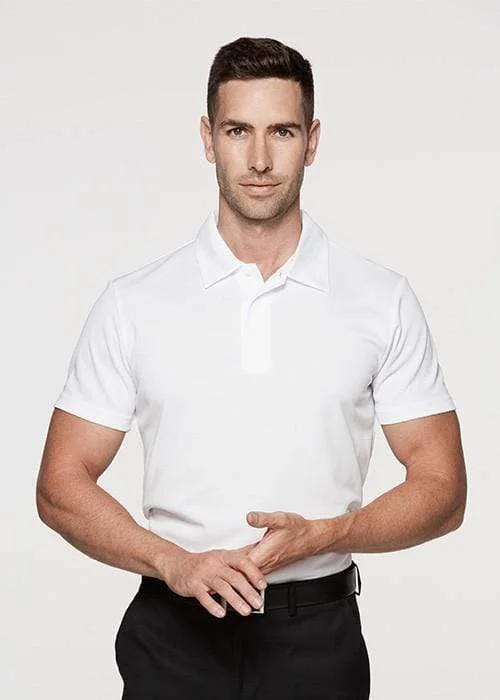 Sleeveless polo shirt for hot summer daysAussie Pacific Men's Botany Corporate Polo Shirt 1307