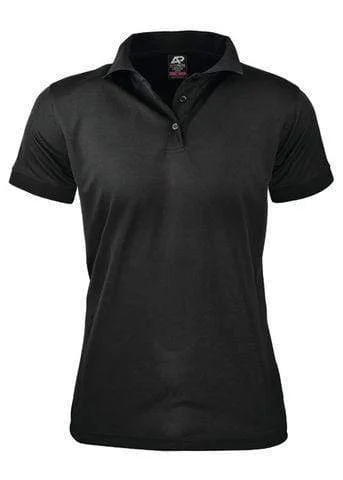 Organic cotton polo shirt for eco - friendly consumersAussie Pacific Ladies Lachlan Polo Shirt 2314