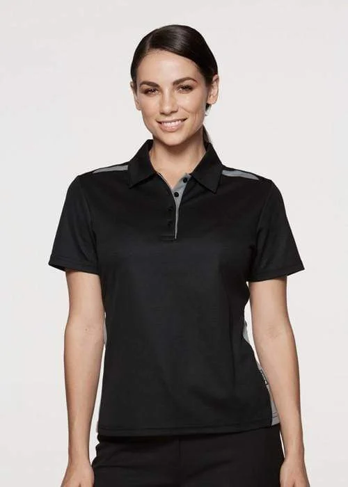 Polo shirt with a hidden pocket for small essentialsAussie Pacific Ladies Paterson Polo Shirt 2305