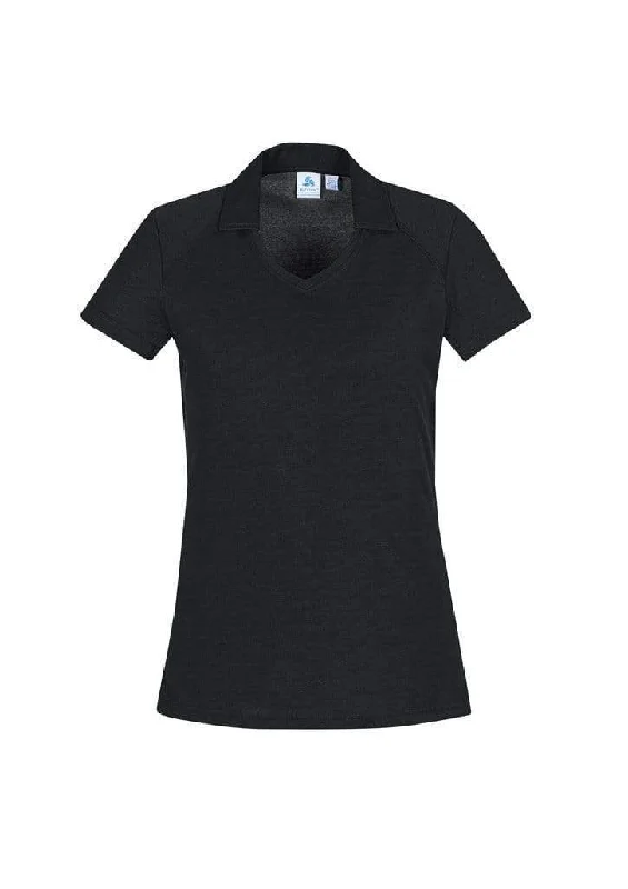 Puffed - sleeve polo shirt for a fashionable silhouetteBiz Collection Byron Ladies Polo P011LS