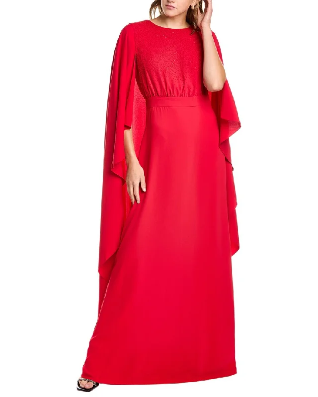 Bermuda Women Shorts for a Classic and Sophisticated LookCarolina Herrera Cascading Cape Gown