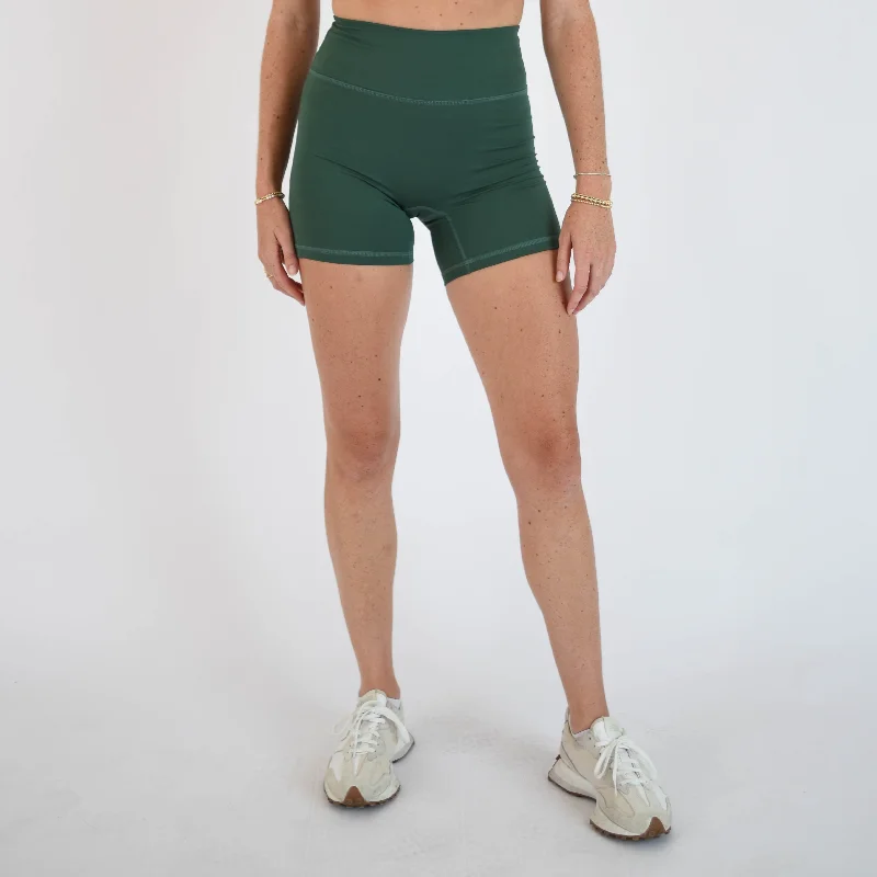 Tie - Waist Women Shorts for a Customizable FitCharge Short 5" - No Front Seam - Higher Rise