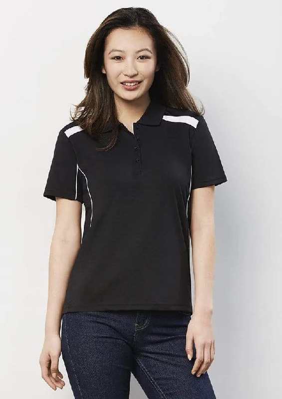 Dry - clean only polo shirt in luxurious silk blendBiz Collection United Ladies Polo P244LS