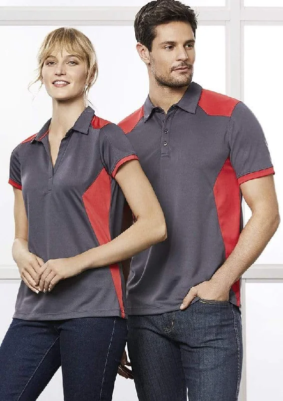 Machine - washable polo shirt in durable jersey fabricBiz Collection Rival Ladies Polo P705LS