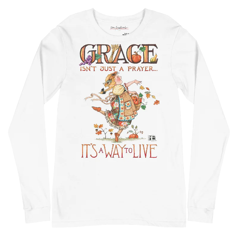 Grace Long Unisex Sleeve T-Shirt