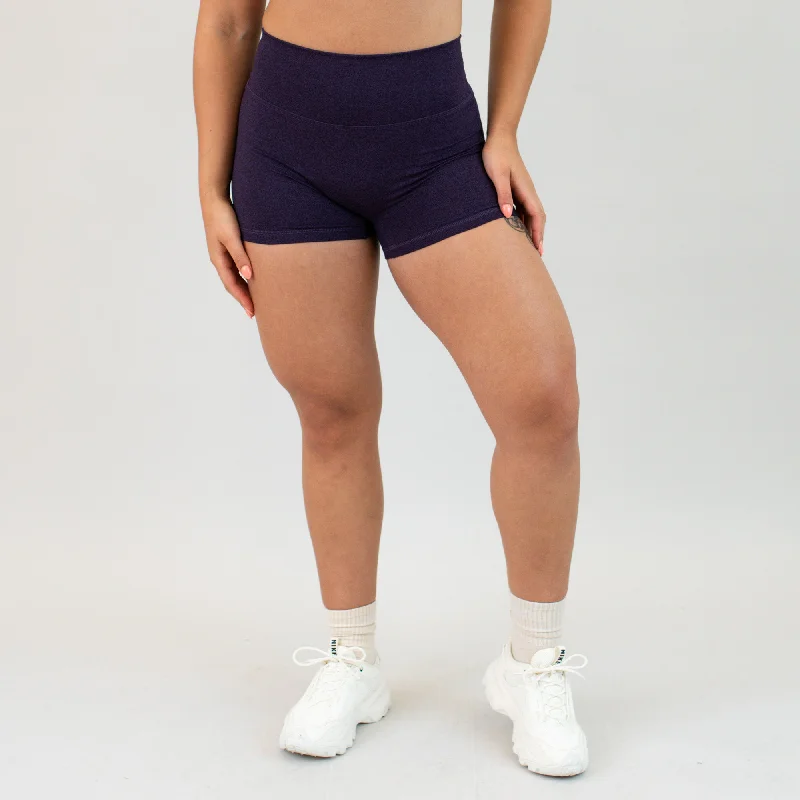 Twill Women Shorts with a Smooth Texture and DurabilityAscend Short 3.25" - No Front Seam - Higher Rise