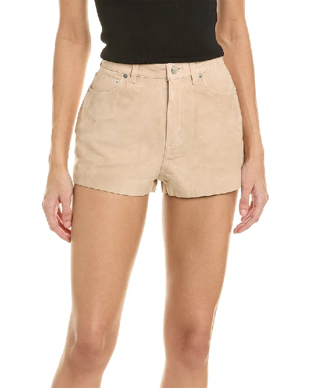 Belted Women Shorts to Enhance the WaistlineIRO Suede Short