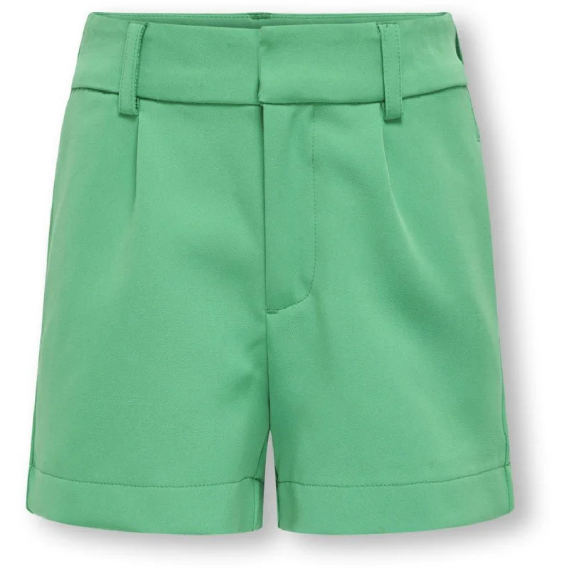 High - Waisted Women Shorts for a Retro and Flattering Lookkids ONLY Deep Mint Lana Shorts