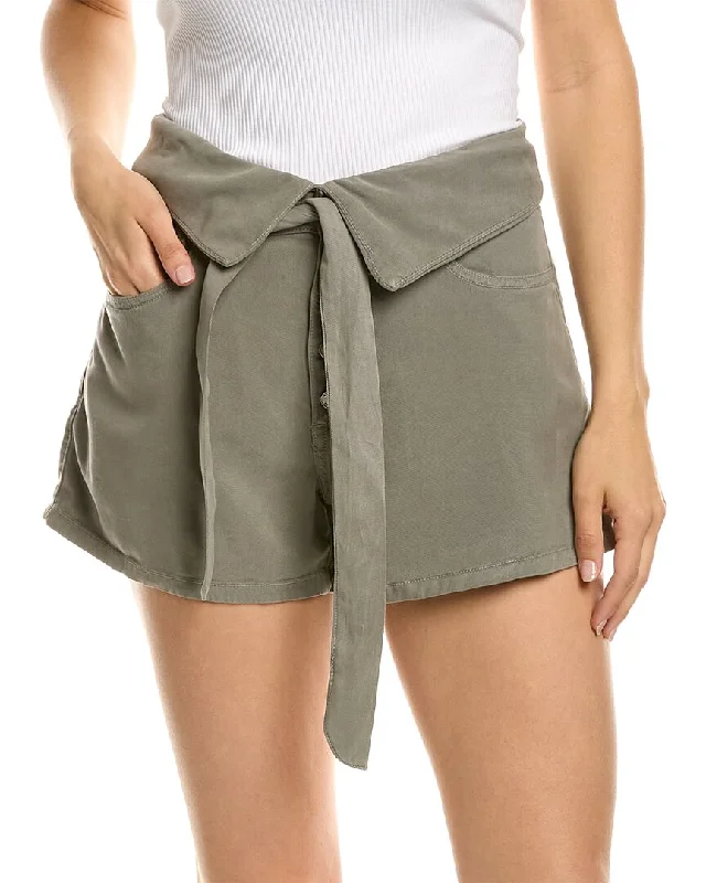 Bermuda Women Shorts for a Classic and Sophisticated LookLE JEAN Foldover Waist Short