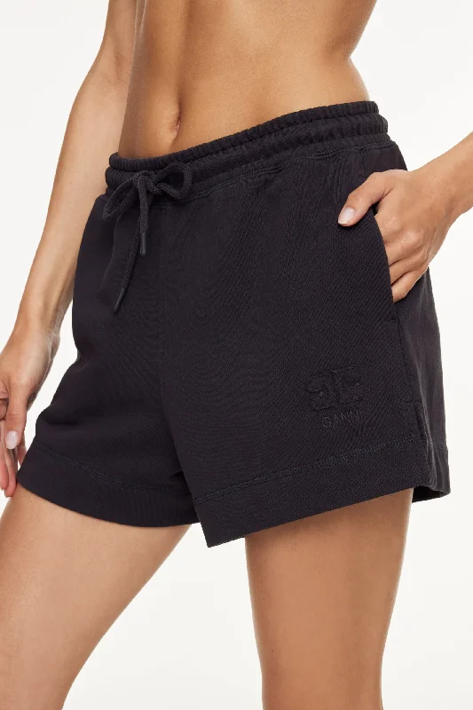 Twill Women Shorts with a Smooth Texture and DurabilityLight Isoli Elasticated Shorts