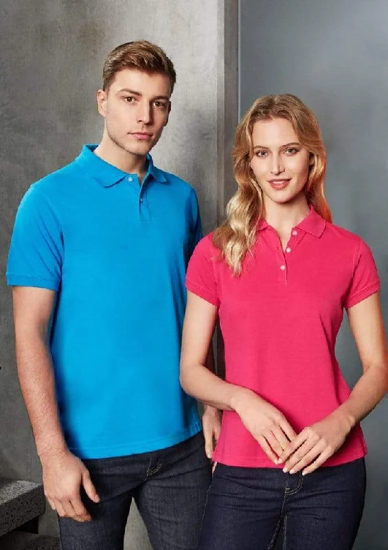 Women's classic white cotton polo shirt for casual outingsBiz Collection Men’s Neon Polo P2100