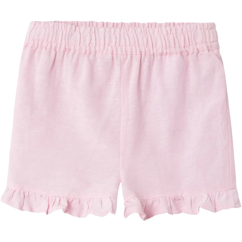 Patterned Geometric Women Shorts for a Modern AppealName It Parfait Pink Jefona Shorts