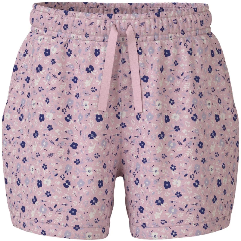 Solid Color Women Shorts in Bright Hues for a Bold StatementName It Parfait Pink Small Flowers Vigga Shorts Noos