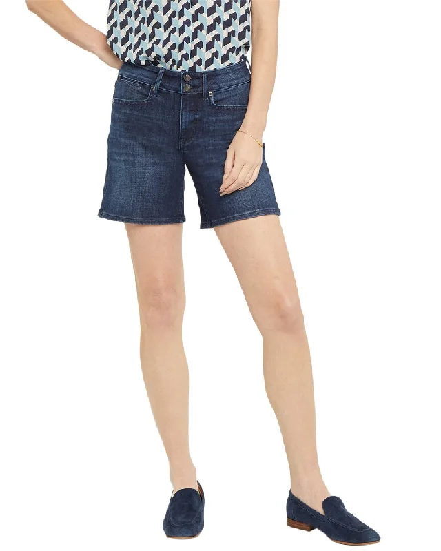 Twill Women Shorts with a Smooth Texture and DurabilityNYDJ Roxanne Short