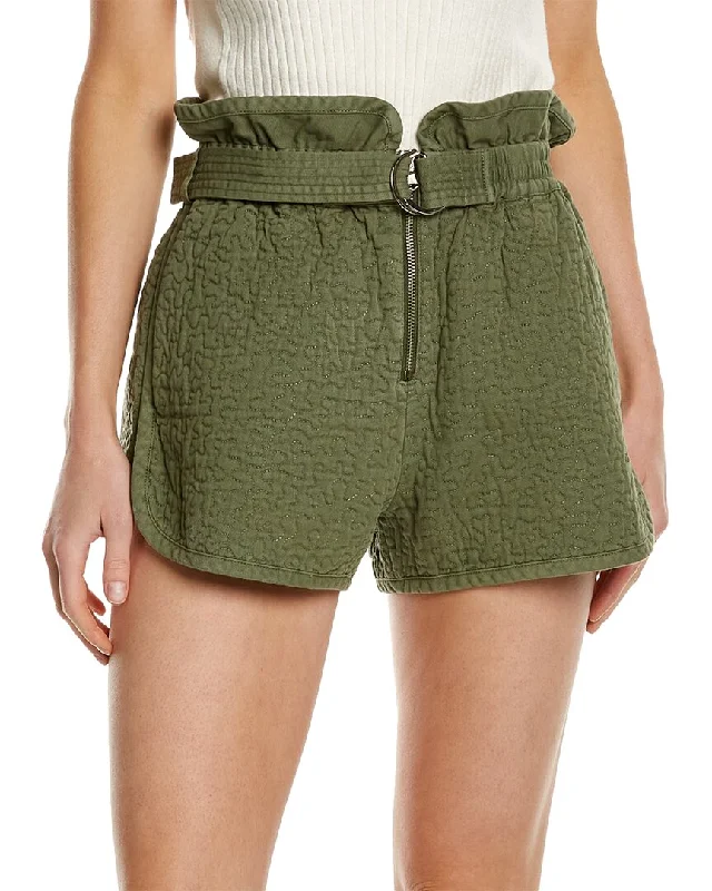 Plus Size Women Shorts with a Comfortable and Stylish FitSEA NY Stan Sandwashed Quilt Short