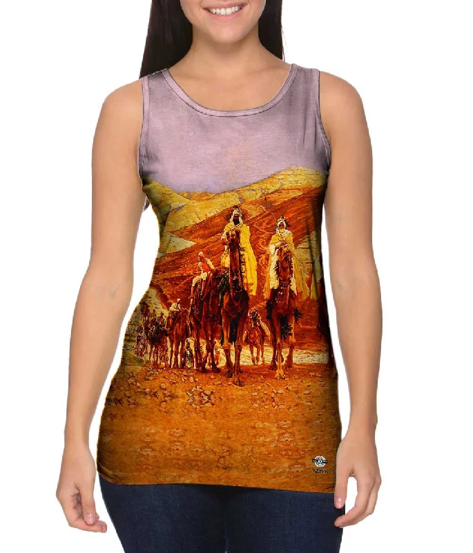 Women's Longline Tank Tops with Abstract PrintsT. S. Eliot - "Journey of the Magi" (1927)