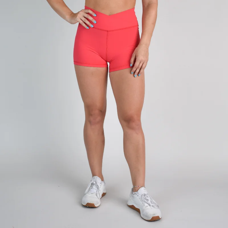 High - Waisted Women Shorts for a Retro and Flattering LookV Waistband Short 3.5" - High Rise