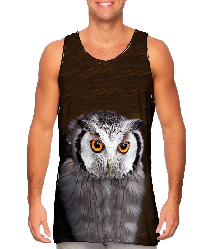 V - Neck Women's Moisture - Wicking Tank Tops for RunningTectonic Owl