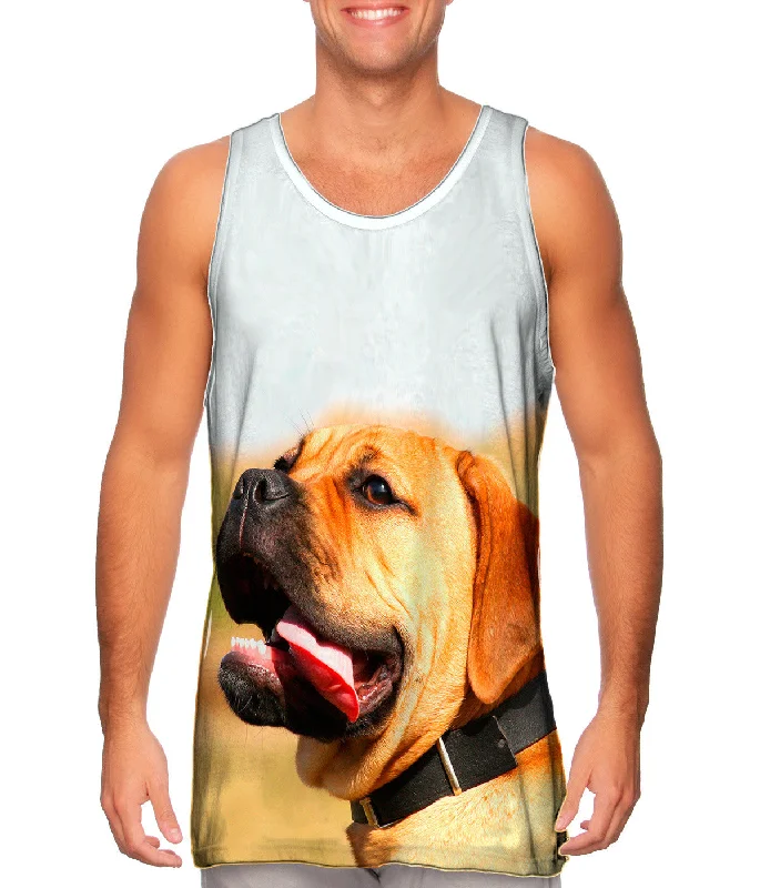 V - Neck Women's Moisture - Wicking Tank Tops for RunningTender Mastiff