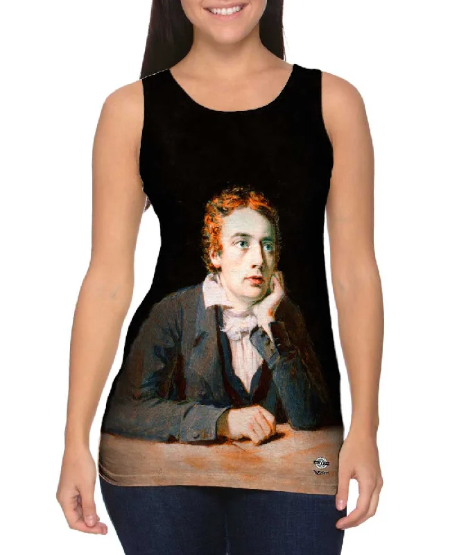 V - Neck Women's Moisture - Wicking Tank Tops for RunningThe Classics John Keats