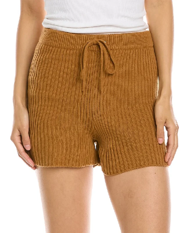 Elastic Waist Women Shorts for Easy Wear and ComfortThe Fifth Label Maple Knit Short